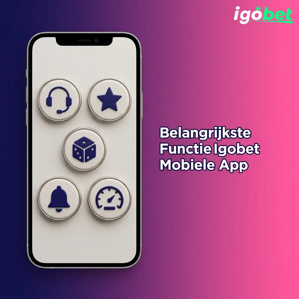 Igobet mobiele app met bonussen, iDEAL betaling, casinospellen en live sportweddenschappen voor Nederlandse spelers