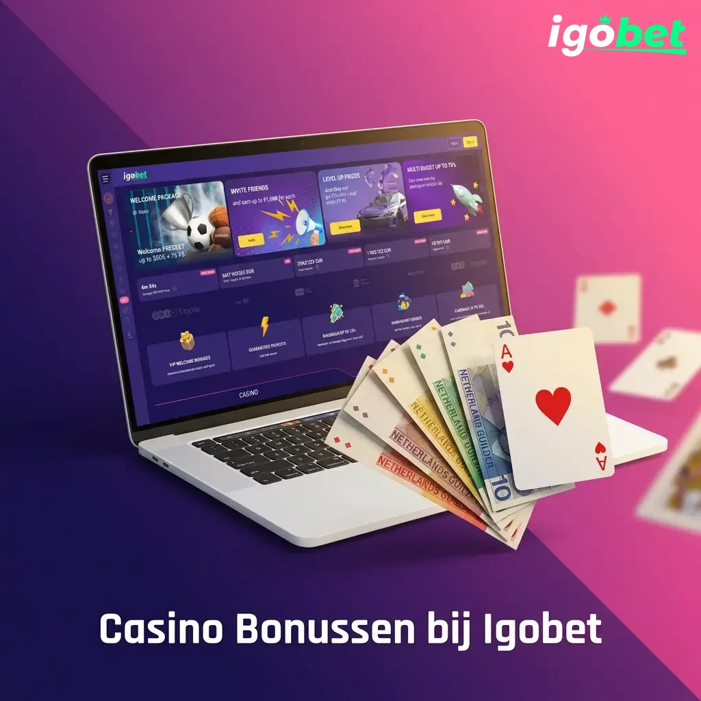 Igobet casino bonussen overzicht: welkomstbonus, gratis spins, reload, cashback en VIP beloningen voor spelers