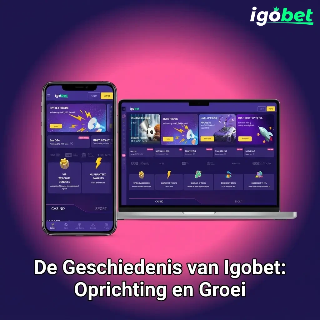 Geschiedenis van Igobet: oprichting, groei en licentie als betrouwbaar online gokplatform voor Nederland