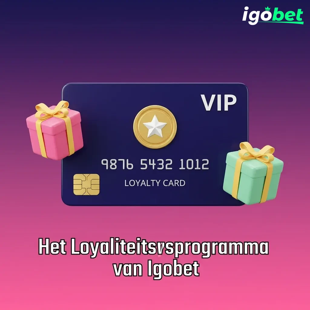 Igobet loyaliteitsprogramma met puntensysteem, VIP-niveaus, cashback en exclusieve beloningen voor spelers