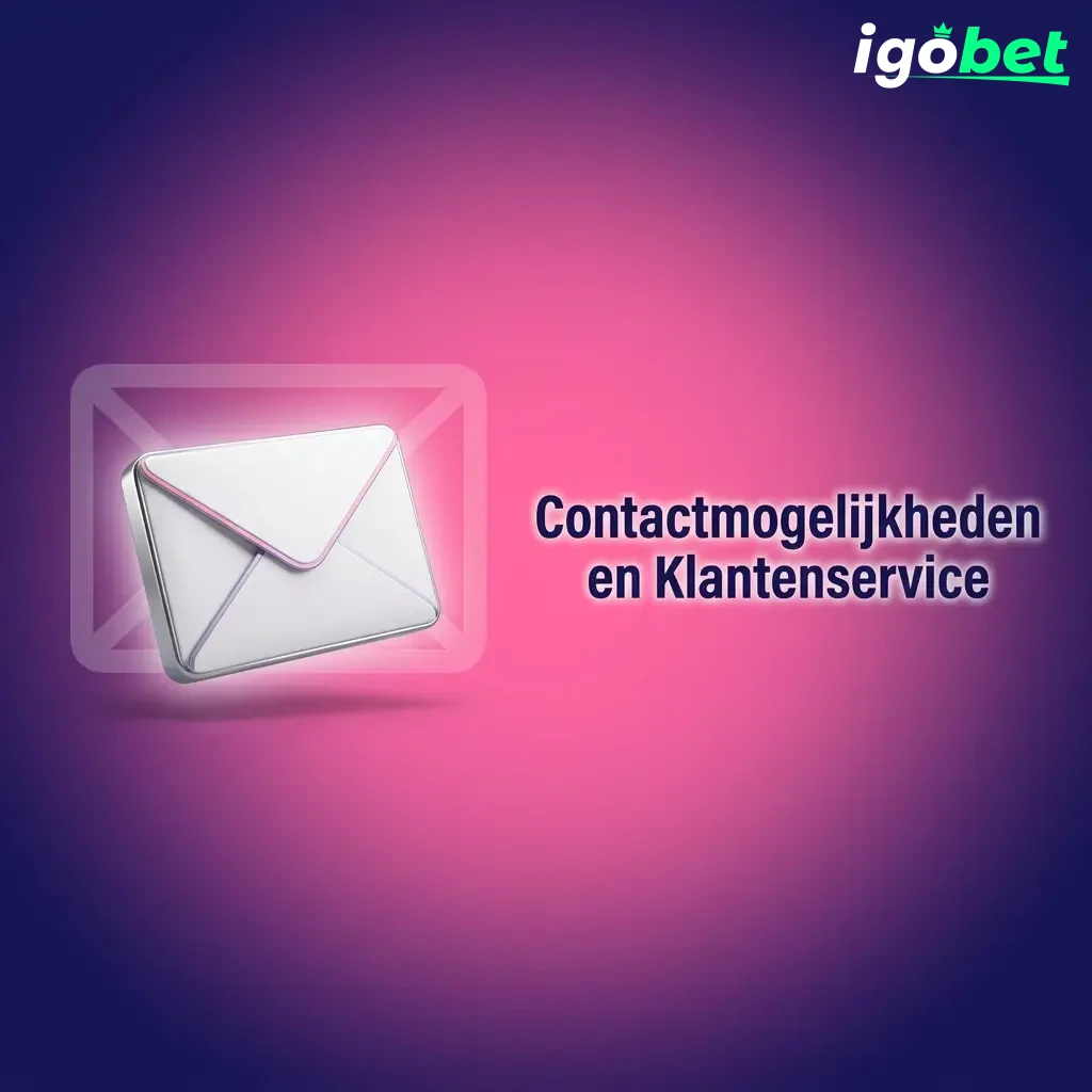 Igobet klantenservice contactmogelijkheden: live chat, e-mail en telefoon voor Nederlandse spelers 24/7