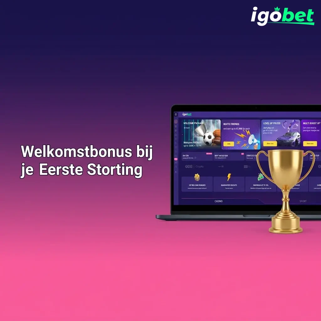 Welkomstbonus 600% tot €10.000 + 800 gratis spins casino en 300% tot €300 sportweddenschappen Nederland
