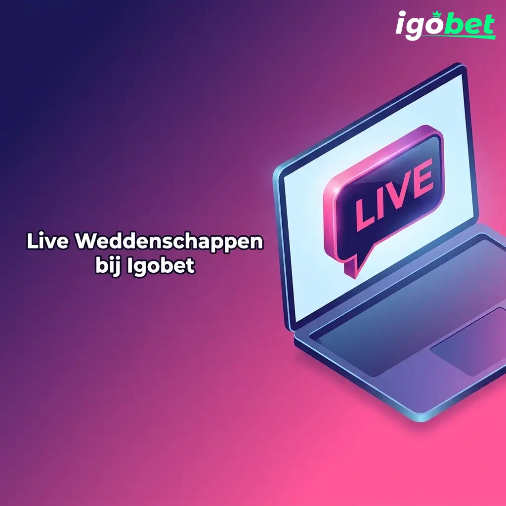 Live weddenschappen bij Igobet met real-time odds op voetbal, tennis, basketbal en meer sporten