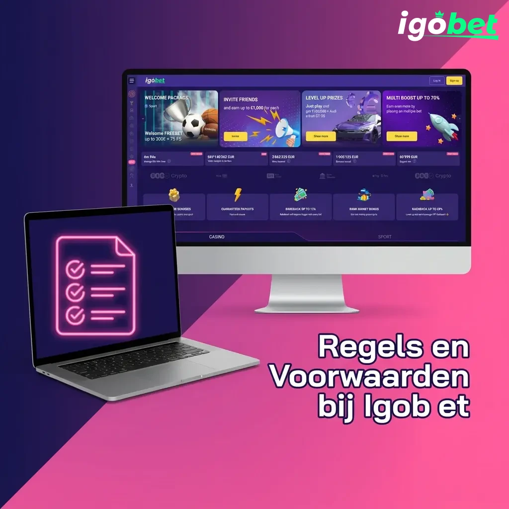 Igobet gebruiksvoorwaarden voor Nederlandse spelers: leeftijdsgrens, verificatie en verantwoord gokken