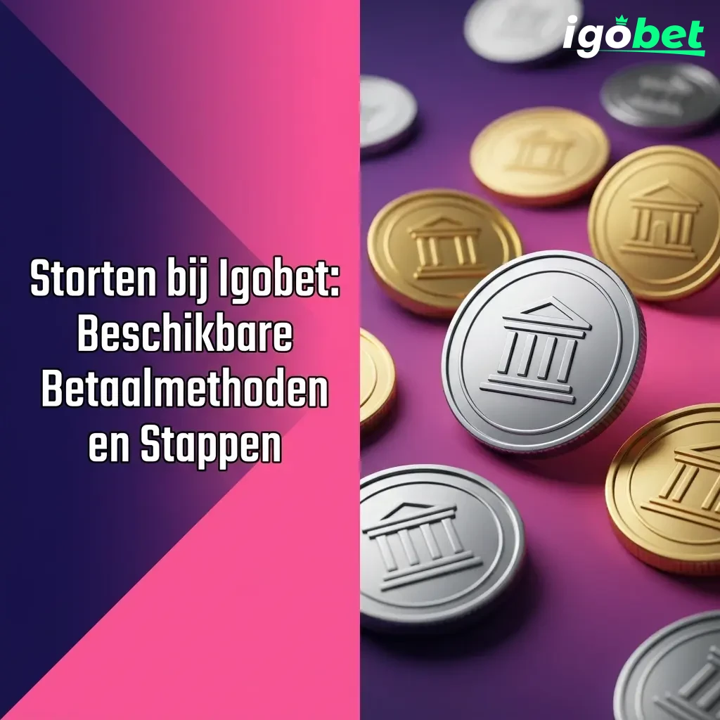 Igobet stortingsproces in Nederland met betaalmethoden zoals creditcard, bankoverschrijving en e-wallet