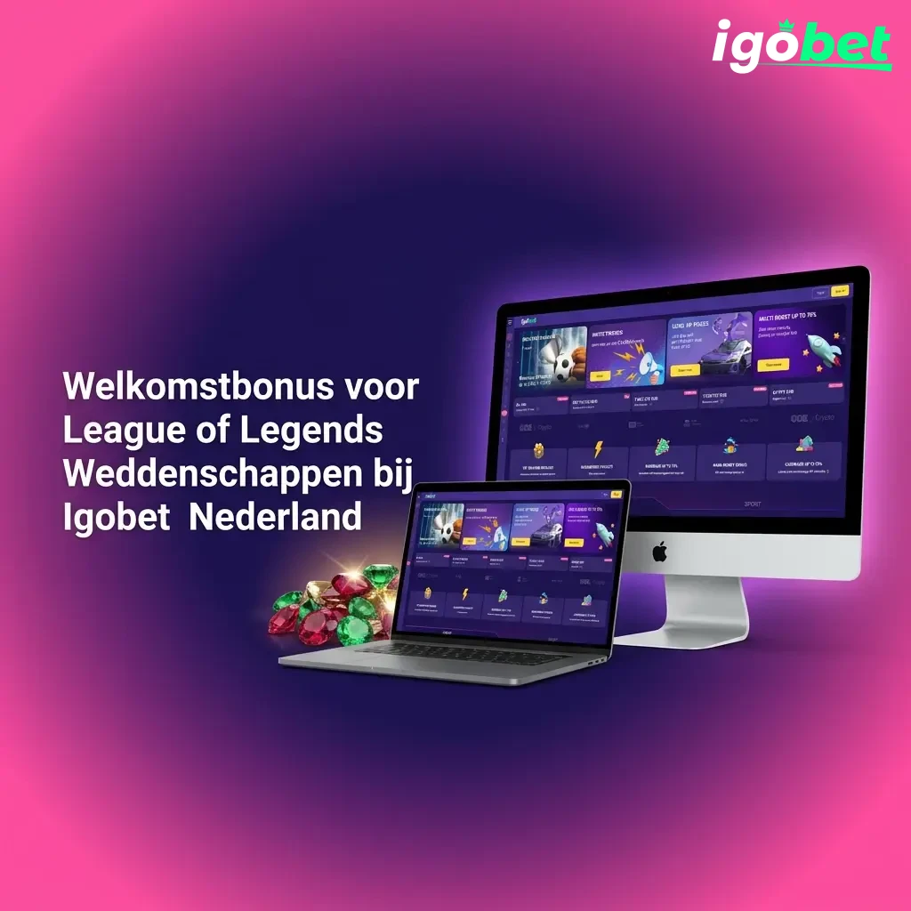 Igobet welkomstbonus voor League of Legends weddenschappen: 600% tot €10.000 plus gratis spins in Nederland