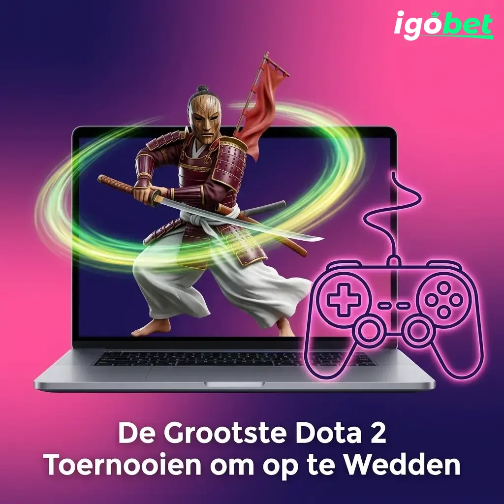 Overzicht van grote Dota 2 toernooien zoals TI, ESL en PGL voor wedden op Igobet